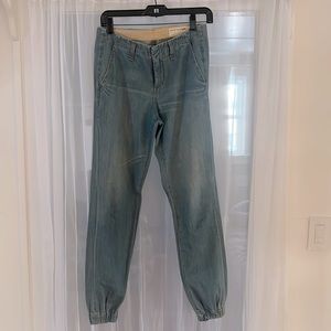 Rag & Bone Tapered Leg Trouser Jean Size 25